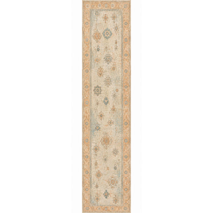 RWPR00011 washable chenille area rug viewed from above