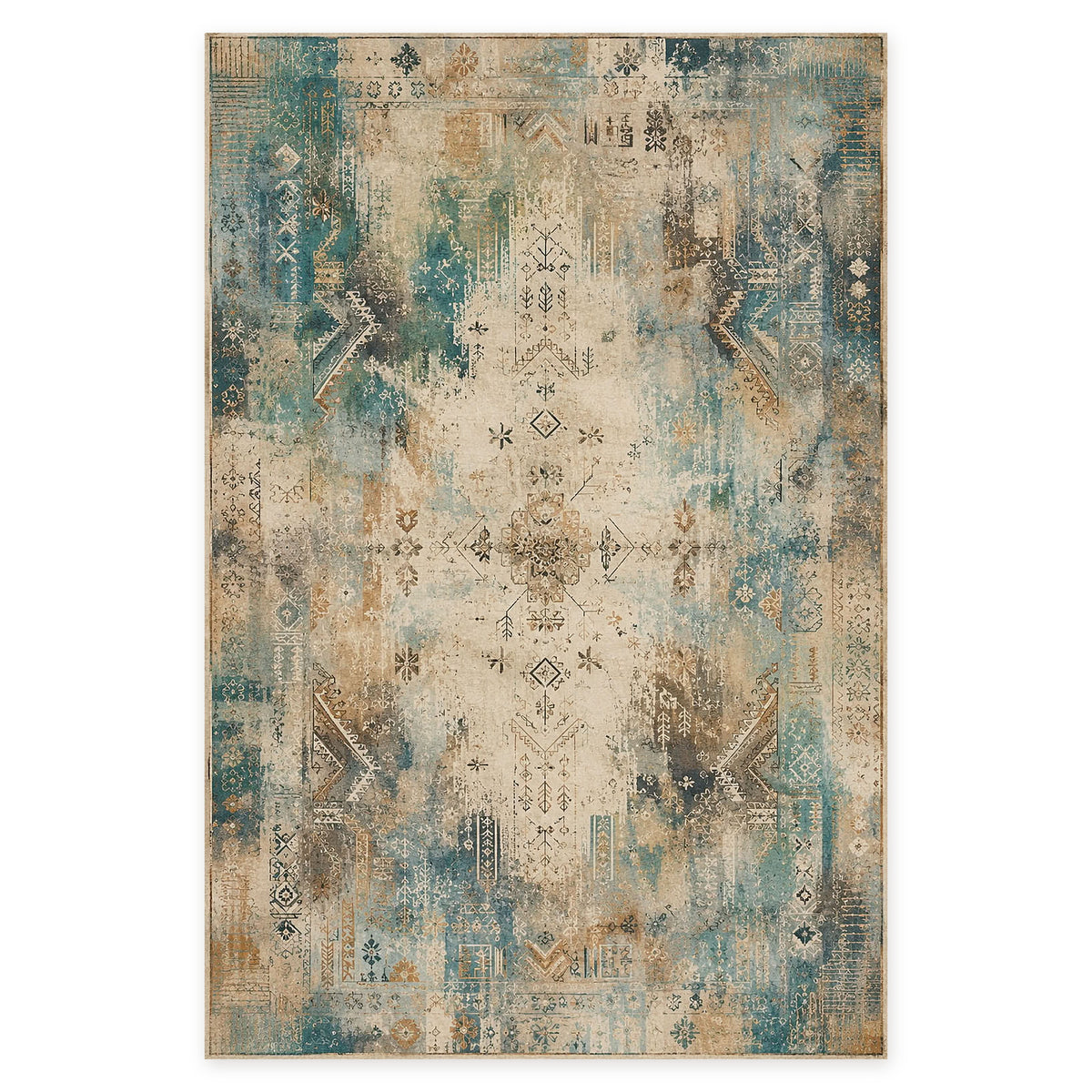 RWPR0008 rug — top view on white background