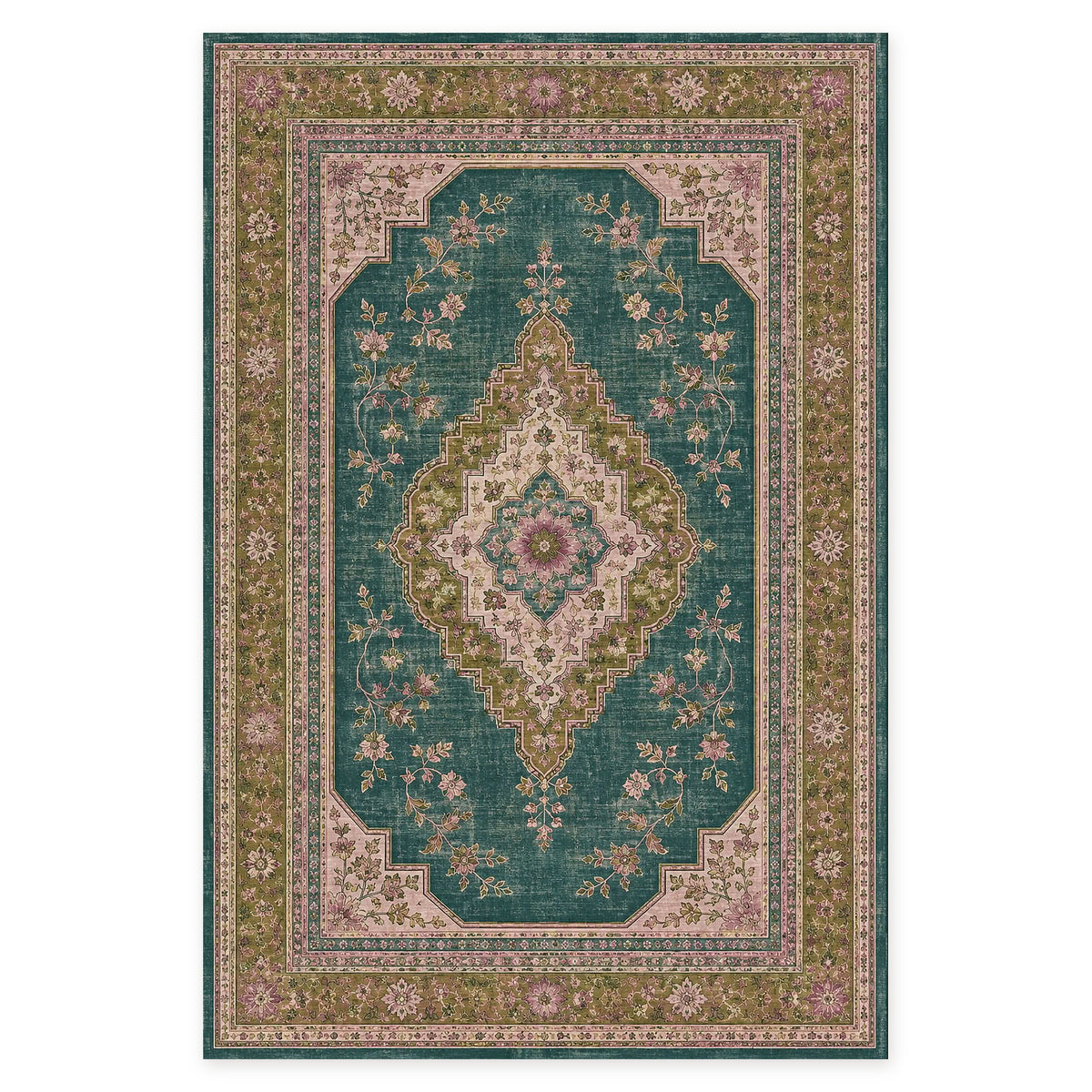 RWPR0009 rug — top view on white background