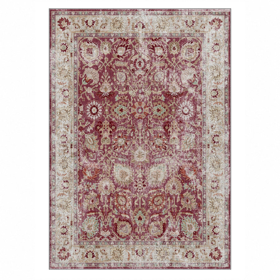 Antique Wash Washable Rug — Colour Edit 1