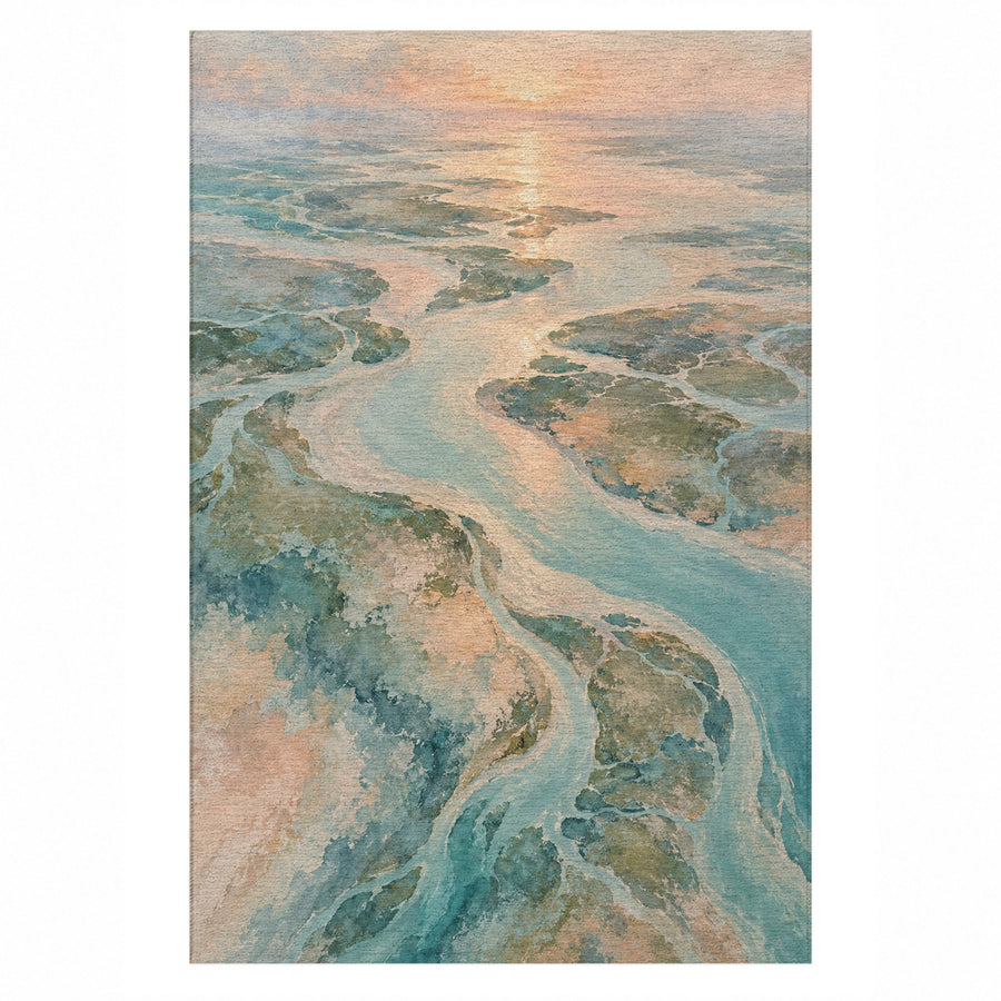 Delta At Dawn Washable Rug
