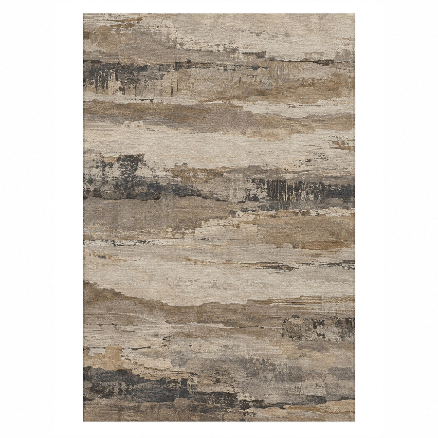Eroded Strata Washable Rug