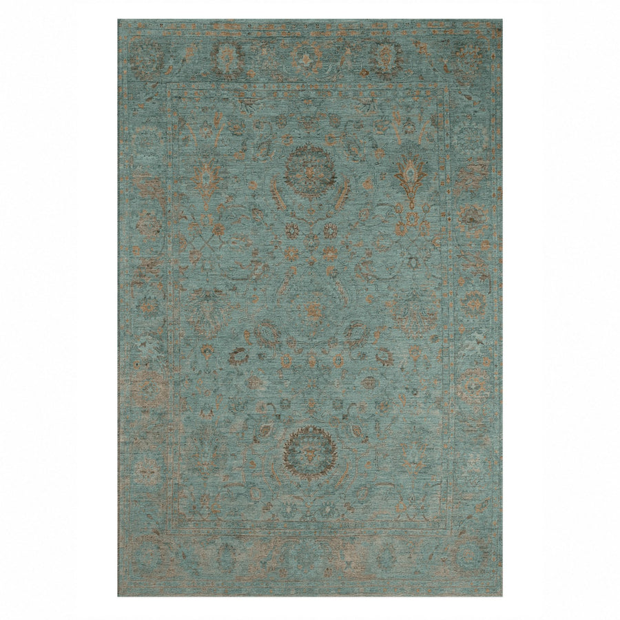 Faded Bloom Washable Rug — Colour Edit 3