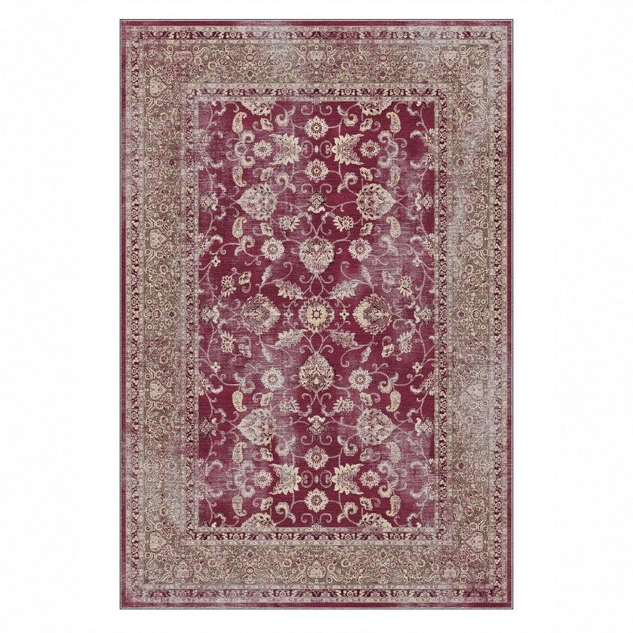 Faded Heriz Washable Rug — Colour Edit 1