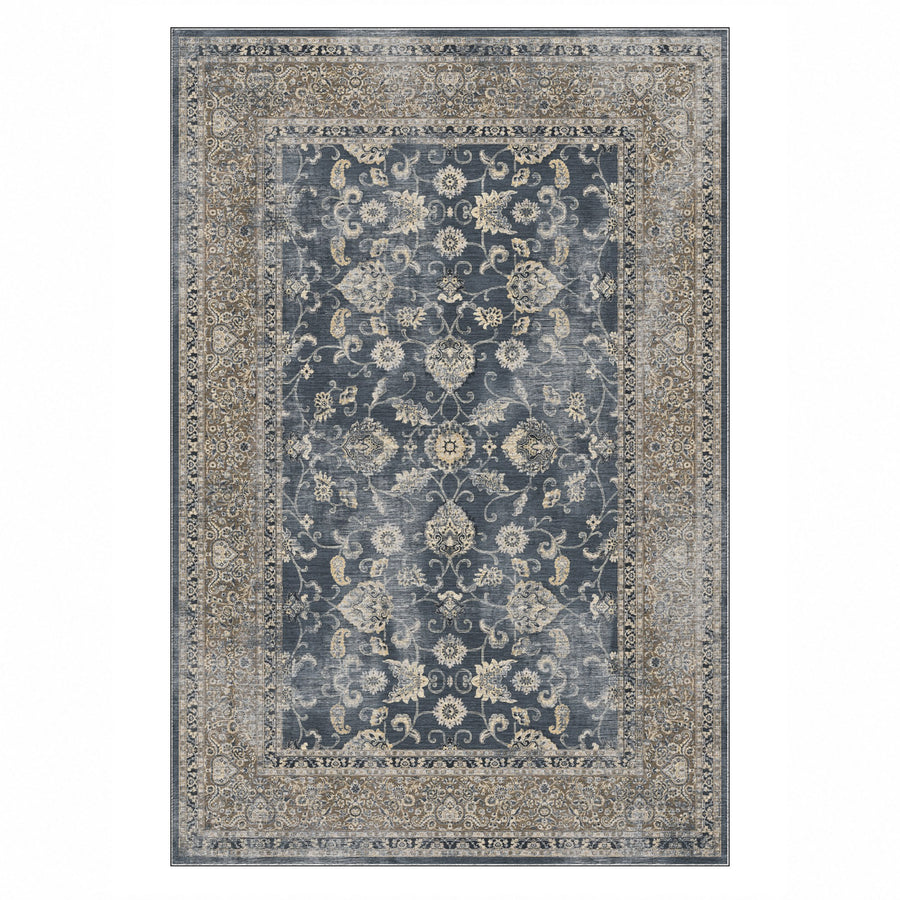 Faded Heriz Washable Rug — Colour Edit 2