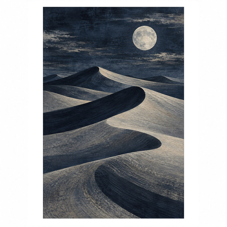Moonlit Sands Washable Rug
