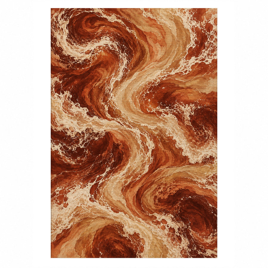 Ocean Currents Washable Rug