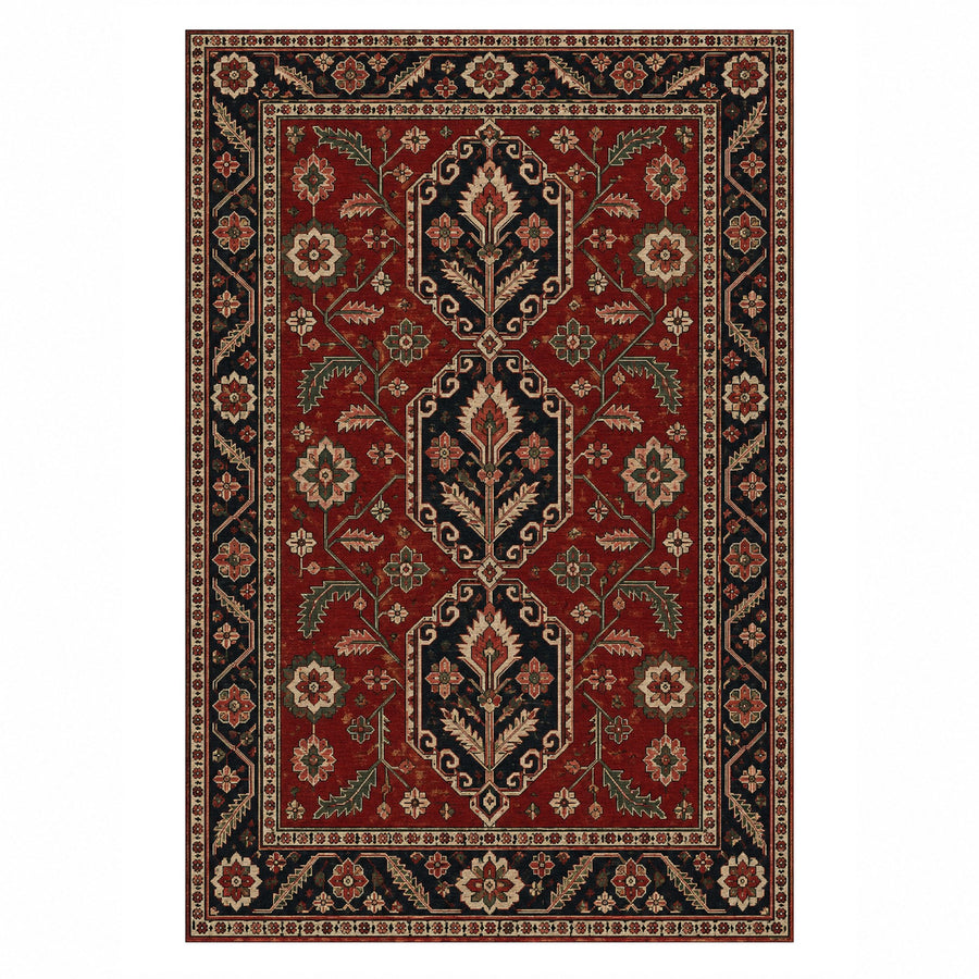 Palmette Chain Washable Rug