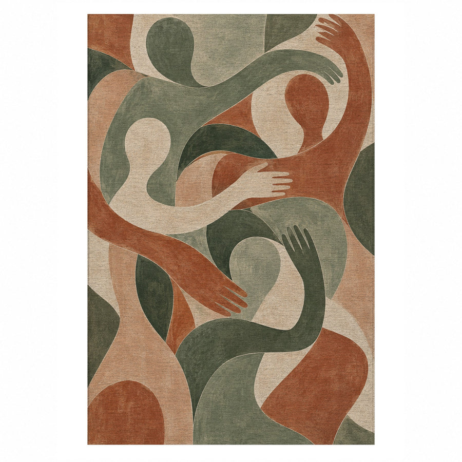 Shared Gestures Washable Rug
