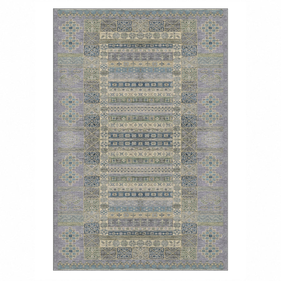 Tribal Stripe Washable Rug — Colour Edit 2