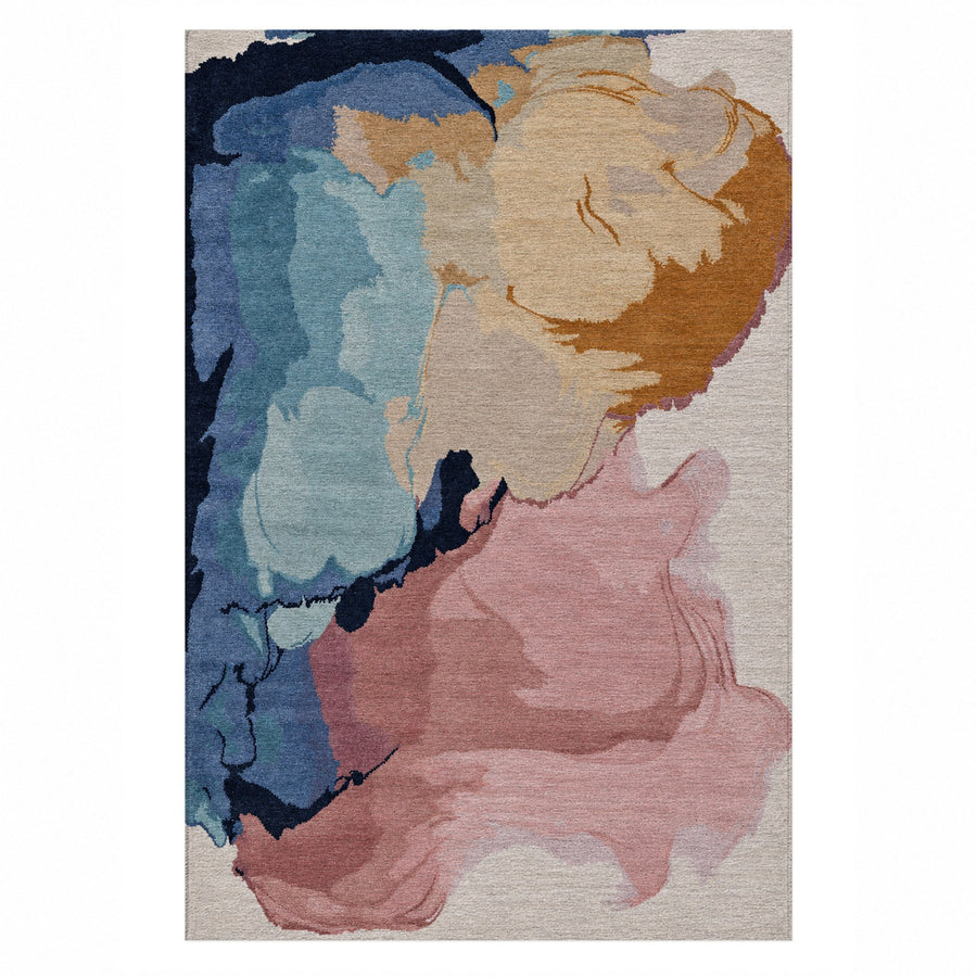 Watercolour Washable Rug — Colour Edit 1