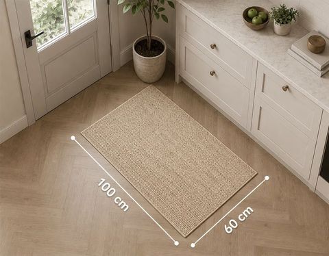 60 × 100 cm rug — Ideal for small kitchens & entryways